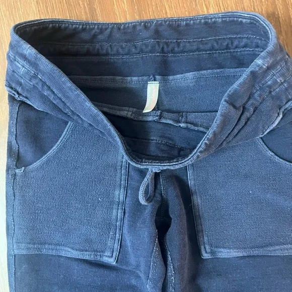 Free People Navy Blue Women's Kyoto Leggings Full - Picture 4 of 6